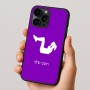 כיסוי בעיצוב אישי עם השם שלך לדגם - Apple iPhone 16 Pro בעיצוב אישה מתאמנת