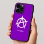 כיסוי בעיצוב אישי עם השם שלך לדגם - Apple iPhone 16 Pro בעיצוב אנרכיה