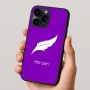 כיסוי בעיצוב אישי עם השם שלך לדגם - Apple iPhone 16 Pro בעיצוב נוצת נוצה