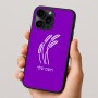 כיסוי בעיצוב אישי עם השם שלך לדגם - Apple iPhone 16 Pro בעיצוב חיטה גלית זהב