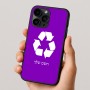 כיסוי בעיצוב אישי עם השם שלך לדגם - Apple iPhone 16 Pro בעיצוב למחזר