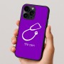 כיסוי בעיצוב אישי עם השם שלך לדגם - Apple iPhone 16 Pro בעיצוב סטטוסקופ רופא