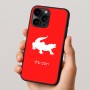 כיסוי בעיצוב אישי עם השם שלך לדגם - Apple iPhone 16 Pro בעיצוב תנין