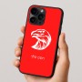 כיסוי בעיצוב אישי עם השם שלך לדגם - Apple iPhone 16 Pro בעיצוב ראש נשר