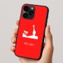 כיסוי בעיצוב אישי עם השם שלך לדגם - Apple iPhone 16 Pro בעיצוב ג'ירפה באפריקה