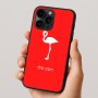 כיסוי בעיצוב אישי עם השם שלך לדגם - Apple iPhone 16 Pro בעיצוב אנפה