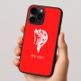 כיסוי בעיצוב אישי עם השם שלך לדגם - Apple iPhone 16 Pro בעיצוב ראש סוס