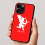 כיסוי בעיצוב אישי עם השם שלך לדגם - Apple iPhone 16 Pro בעיצוב קופידון