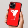 כיסוי בעיצוב אישי עם השם שלך לדגם - Apple iPhone 16 Pro בעיצוב ברייקדאנס