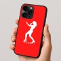כיסוי בעיצוב אישי עם השם שלך לדגם - Apple iPhone 16 Pro בעיצוב אישה מגוננת
