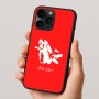 כיסוי בעיצוב אישי עם השם שלך לדגם - Apple iPhone 16 Pro בעיצוב צוללן