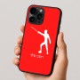 כיסוי בעיצוב אישי עם השם שלך לדגם - Apple iPhone 16 Pro בעיצוב לוחם סייף