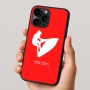 כיסוי בעיצוב אישי עם השם שלך לדגם - Apple iPhone 16 Pro בעיצוב אופנוע ים