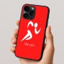 כיסוי בעיצוב אישי עם השם שלך לדגם - Apple iPhone 16 Pro בעיצוב רצים אולימפיים