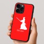 כיסוי בעיצוב אישי עם השם שלך לדגם - Apple iPhone 16 Pro בעיצוב סמוראי