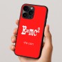 כיסוי בעיצוב אישי עם השם שלך לדגם - Apple iPhone 16 Pro בעיצוב נוסחת אלברט איינשטיין