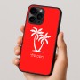 כיסוי בעיצוב אישי עם השם שלך לדגם - Apple iPhone 16 Pro בעיצוב כפות ידיים