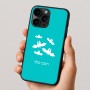 כיסוי בעיצוב אישי עם השם שלך לדגם - Apple iPhone 16 Pro בעיצוב עטלפים