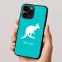 כיסוי בעיצוב אישי עם השם שלך לדגם - Apple iPhone 16 Pro בעיצוב קנגורו