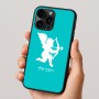 כיסוי בעיצוב אישי עם השם שלך לדגם - Apple iPhone 16 Pro בעיצוב קופידון