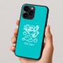 כיסוי בעיצוב אישי עם השם שלך לדגם - Apple iPhone 16 Pro בעיצוב מחזמר אנג'ל 2