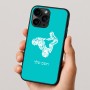 כיסוי בעיצוב אישי עם השם שלך לדגם - Apple iPhone 16 Pro בעיצוב רוכב טרקטורונים
