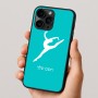כיסוי בעיצוב אישי עם השם שלך לדגם - Apple iPhone 16 Pro בעיצוב בלט