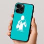 כיסוי בעיצוב אישי עם השם שלך לדגם - Apple iPhone 16 Pro בעיצוב אגרוף