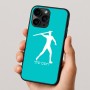 כיסוי בעיצוב אישי עם השם שלך לדגם - Apple iPhone 16 Pro בעיצוב זורק כידון