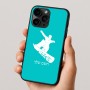כיסוי בעיצוב אישי עם השם שלך לדגם - Apple iPhone 16 Pro בעיצוב סנובורדיסט