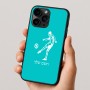 כיסוי בעיצוב אישי עם השם שלך לדגם - Apple iPhone 16 Pro בעיצוב שחקן כדורגל
