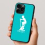 כיסוי בעיצוב אישי עם השם שלך לדגם - Apple iPhone 16 Pro בעיצוב אימון ספינינג - אישה
