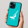 כיסוי בעיצוב אישי עם השם שלך לדגם - Apple iPhone 16 Pro בעיצוב לגלוש - גלישה - שייט