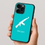 כיסוי בעיצוב אישי עם השם שלך לדגם - Apple iPhone 16 Pro בעיצוב אק 47