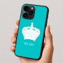 כיסוי בעיצוב אישי עם השם שלך לדגם - Apple iPhone 16 Pro בעיצוב כתר מלכותי