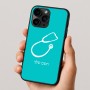 כיסוי בעיצוב אישי עם השם שלך לדגם - Apple iPhone 16 Pro בעיצוב סטטוסקופ רופא