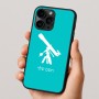 כיסוי בעיצוב אישי עם השם שלך לדגם - Apple iPhone 16 Pro בעיצוב טלסקופ