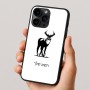 כיסוי בעיצוב אישי עם השם שלך לדגם - Apple iPhone 16 Pro בעיצוב צבי