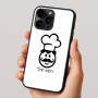כיסוי בעיצוב אישי עם השם שלך לדגם - Apple iPhone 16 Pro בעיצוב שף