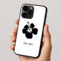 כיסוי בעיצוב אישי עם השם שלך לדגם - Apple iPhone 16 Pro בעיצוב פרח היביסקוס