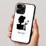 כיסוי בעיצוב אישי עם השם שלך לדגם - Apple iPhone 16 Pro בעיצוב אהבת נשים