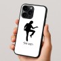 כיסוי בעיצוב אישי עם השם שלך לדגם - Apple iPhone 16 Pro בעיצוב רקדן
