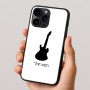 כיסוי בעיצוב אישי עם השם שלך לדגם - Apple iPhone 16 Pro בעיצוב גיטרה