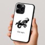 כיסוי בעיצוב אישי עם השם שלך לדגם - Apple iPhone 16 Pro בעיצוב מזלות - גדי