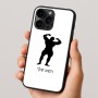 כיסוי בעיצוב אישי עם השם שלך לדגם - Apple iPhone 16 Pro בעיצוב פיתוח גוף