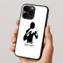 כיסוי בעיצוב אישי עם השם שלך לדגם - Apple iPhone 16 Pro בעיצוב אגרוף