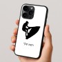 כיסוי בעיצוב אישי עם השם שלך לדגם - Apple iPhone 16 Pro בעיצוב אופנוע ים