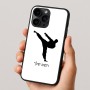כיסוי בעיצוב אישי עם השם שלך לדגם - Apple iPhone 16 Pro בעיצוב קרטה