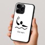 כיסוי בעיצוב אישי עם השם שלך לדגם - Apple iPhone 16 Pro בעיצוב כדור מים אולימפי