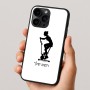 כיסוי בעיצוב אישי עם השם שלך לדגם - Apple iPhone 16 Pro בעיצוב אימון ספינינג - אישה